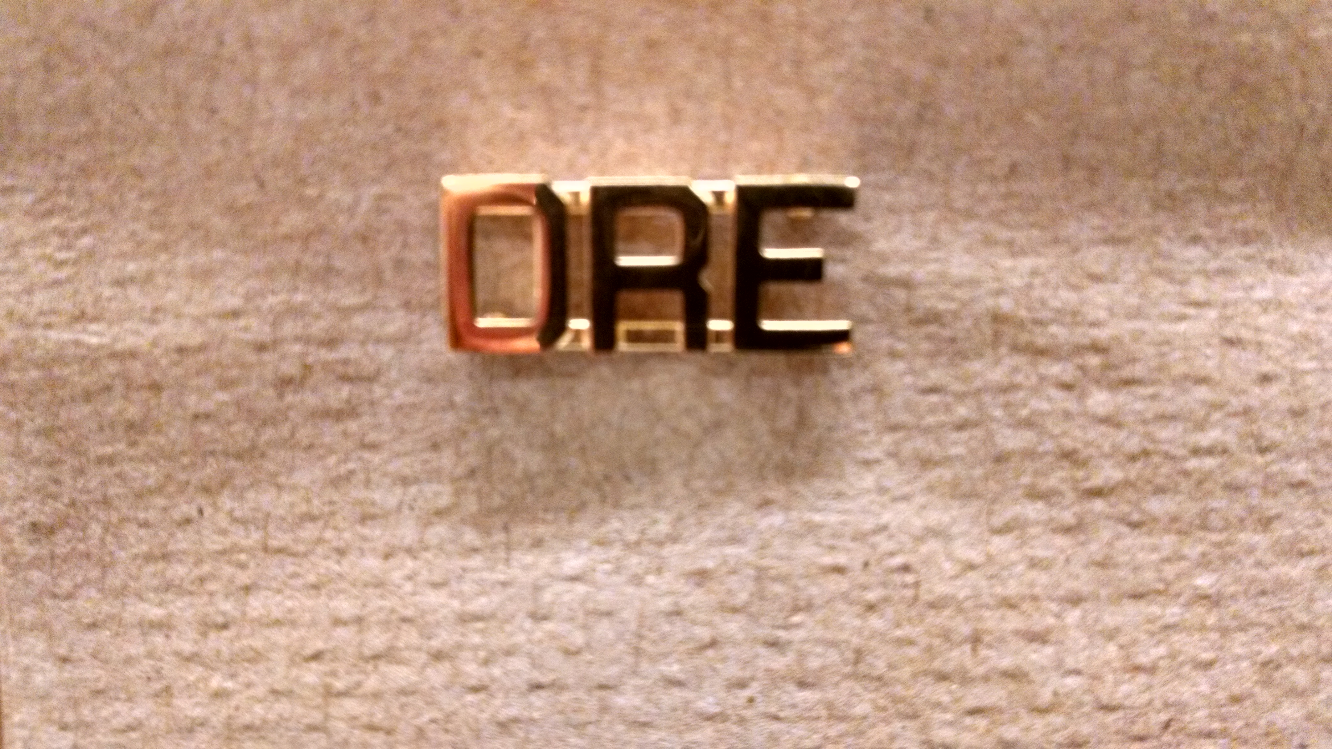 Blackinton "DRE" Pin